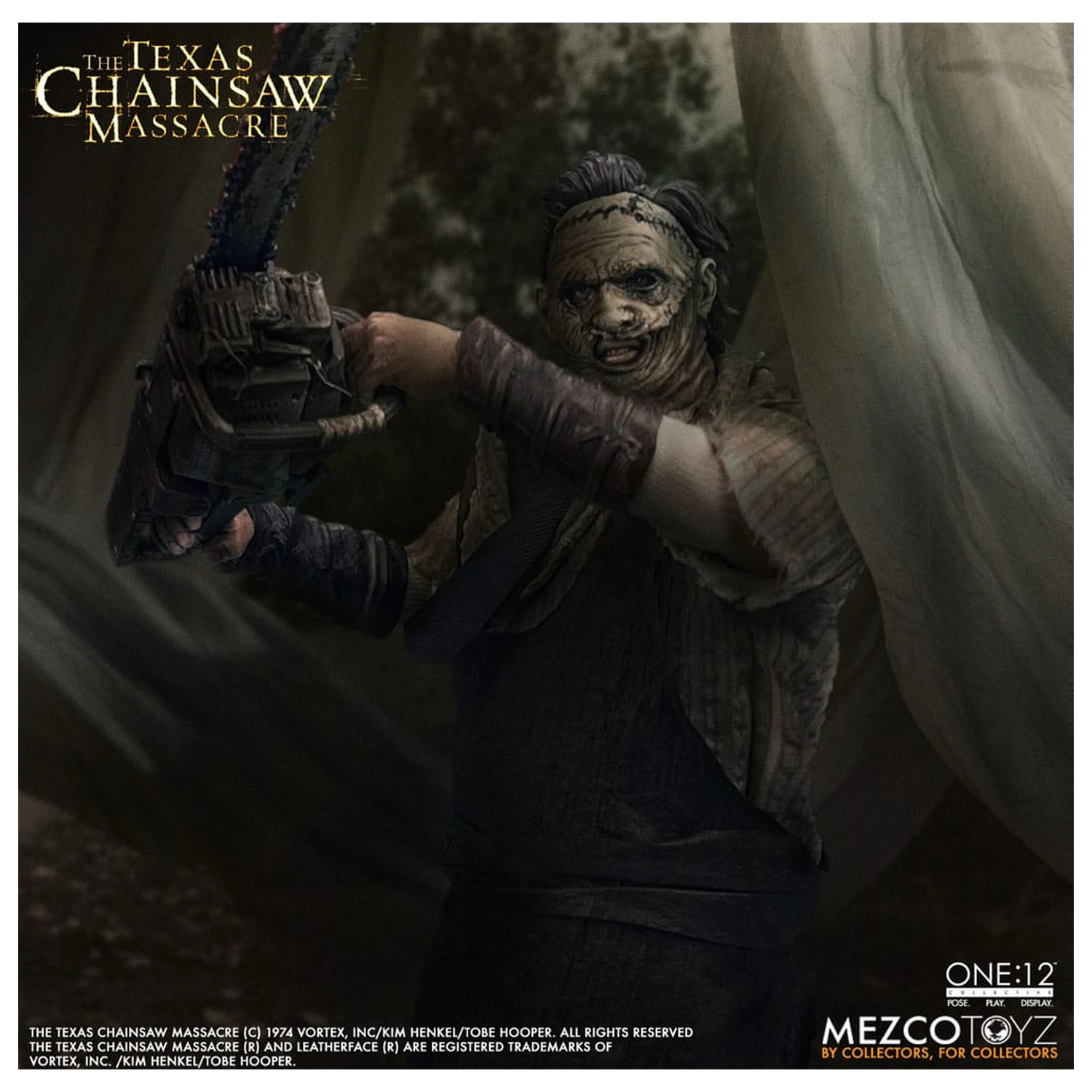 Texas Chainsaw Massacre (2003) figurină de acțiune 1/12 Leatherface 17 cm poza produsului
