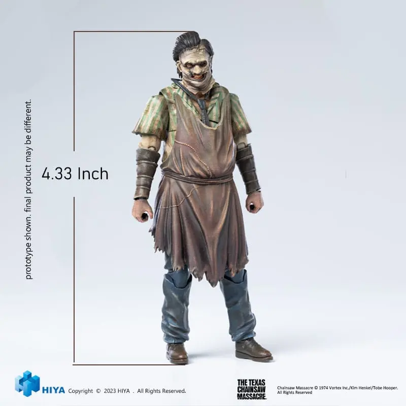 Texas Chainsaw Massacre (2003) Exquisite Mini Figurina de Acțiune 1/18 Leatherface 2003 Masca Ucigașă 11 cm poza produsului