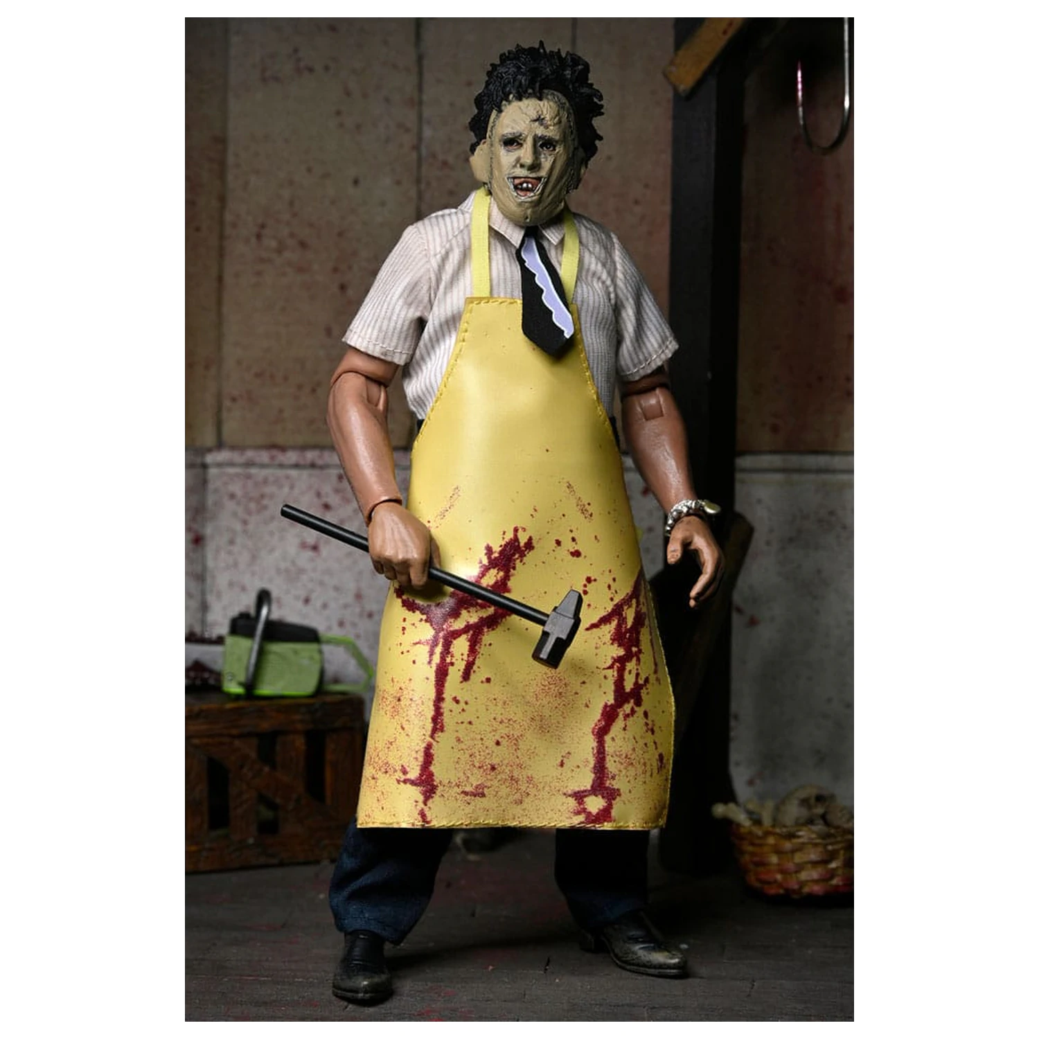 Texas Chainsaw Massacre Clothed figurina articulata Leatherface 20 cm poza produsului