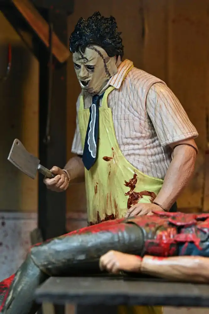 Texas Chainsaw Massacre Figurină de Acțiune îmbrăcată Leatherface 50th Anniversary 20 cm poza produsului