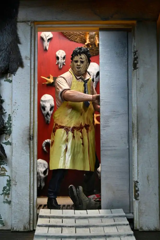 Texas Chainsaw Massacre Figurină de Acțiune îmbrăcată Leatherface 50th Anniversary 20 cm poza produsului