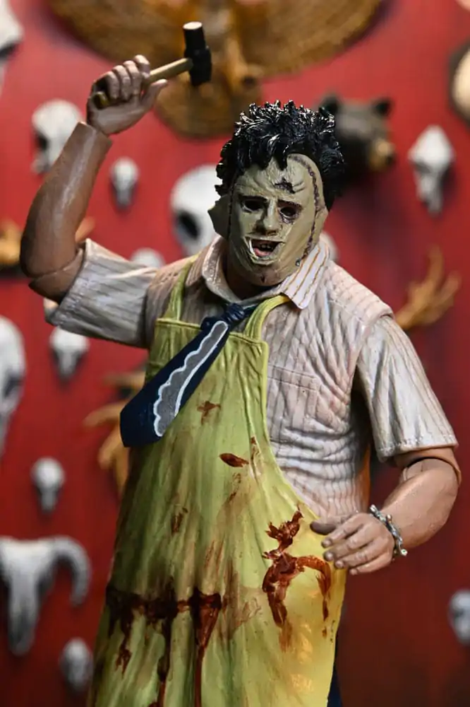 Texas Chainsaw Massacre Figurină de Acțiune îmbrăcată Leatherface 50th Anniversary 20 cm poza produsului