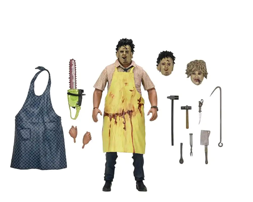 Texas Chainsaw Massacre Figurină de Acțiune îmbrăcată Leatherface 50th Anniversary 20 cm poza produsului