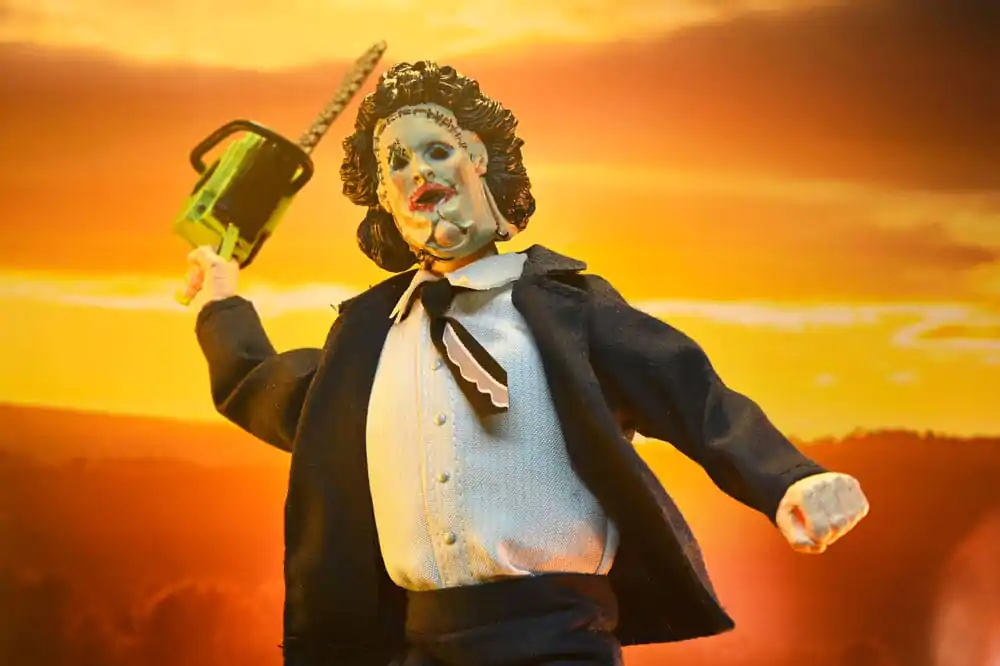 Texas Chainsaw Massacre Figurina de acțiune îmbrăcată Leatherface (Pretty Woman Mask) 50th Anniversary 20 cm poza produsului