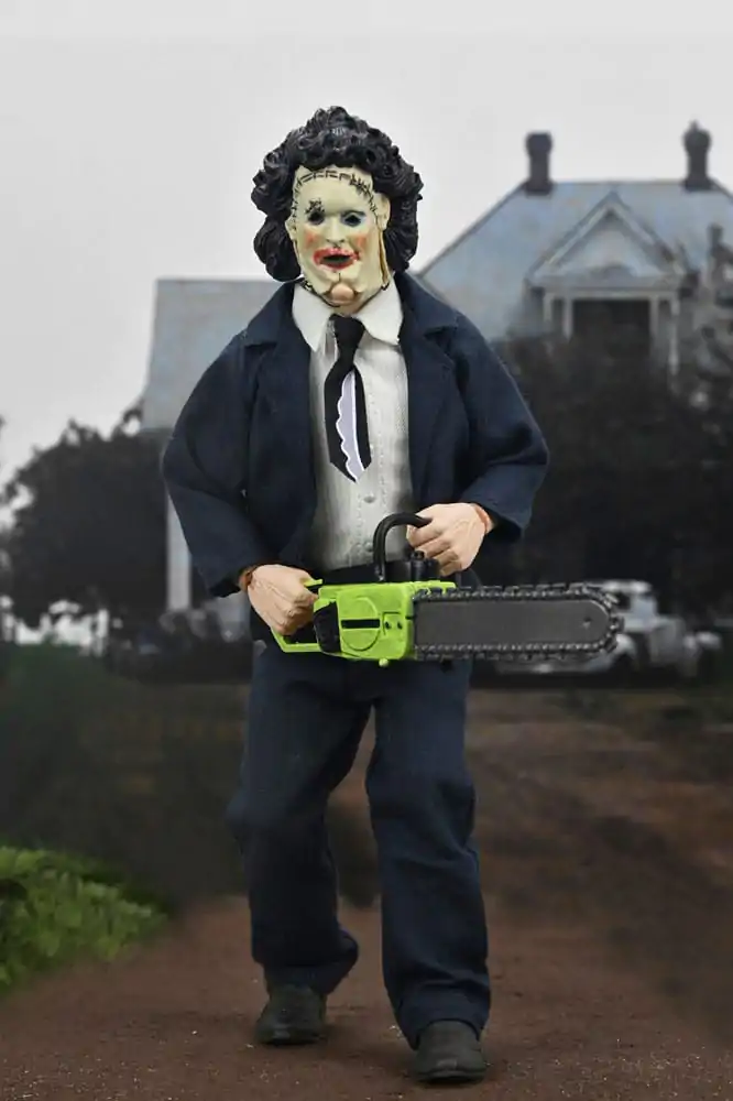 Texas Chainsaw Massacre Figurina de acțiune îmbrăcată Leatherface (Pretty Woman Mask) 50th Anniversary 20 cm poza produsului