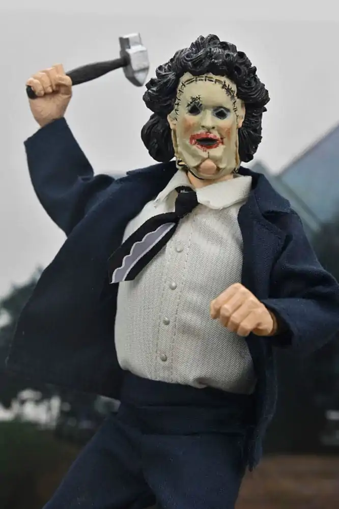 Texas Chainsaw Massacre Figurina de acțiune îmbrăcată Leatherface (Pretty Woman Mask) 50th Anniversary 20 cm poza produsului