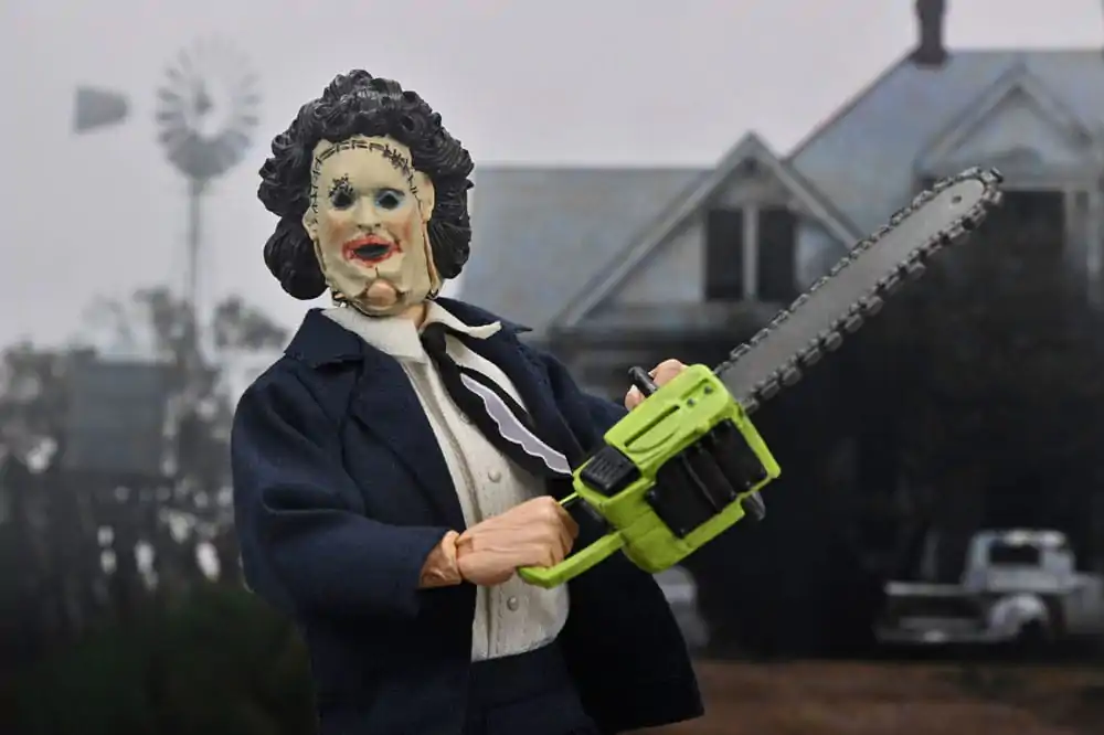 Texas Chainsaw Massacre Figurina de acțiune îmbrăcată Leatherface (Pretty Woman Mask) 50th Anniversary 20 cm poza produsului