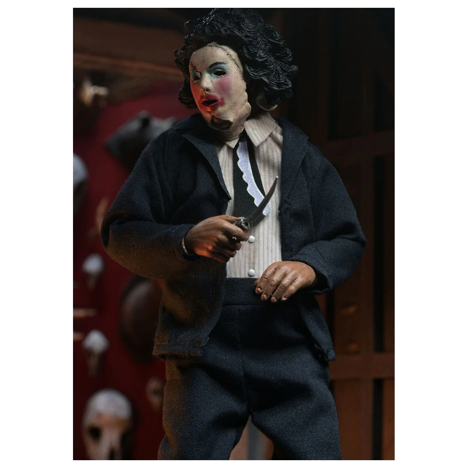 Texas Chainsaw Massacre Clothed Action Figure Pretty Woman Leatherface 20 cm poza produsului