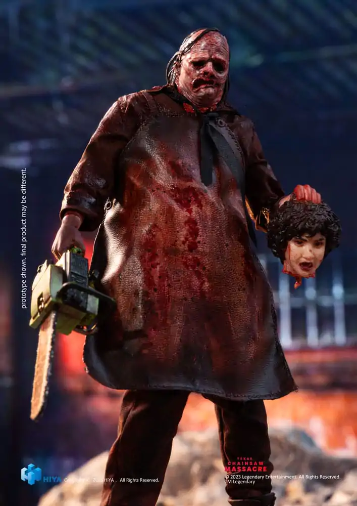 Figurină de acțiune Exquisite Super Series 1/12 Texas Chainsaw Massacre 2022 Leatherface poza produsului