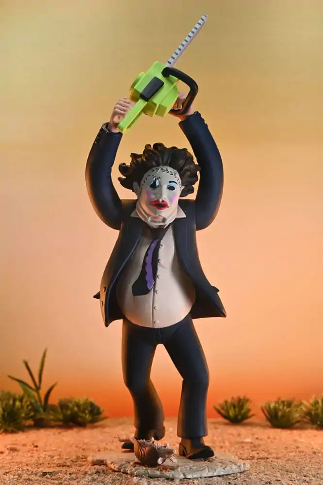 Texas Chainsaw Massacre Toony Terrors figurină de acțiune Aniversarea 50 Pretty Woman Leatherface 15 cm poza produsului