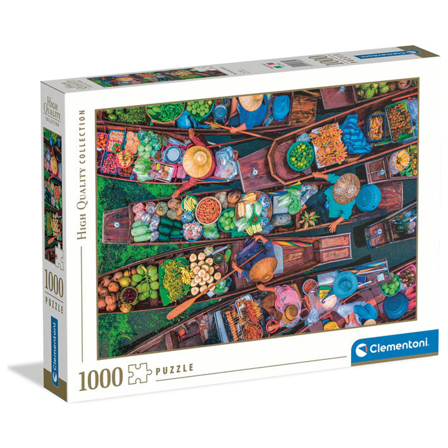 Thai Floating Market puzzle 1000 piese poza produsului