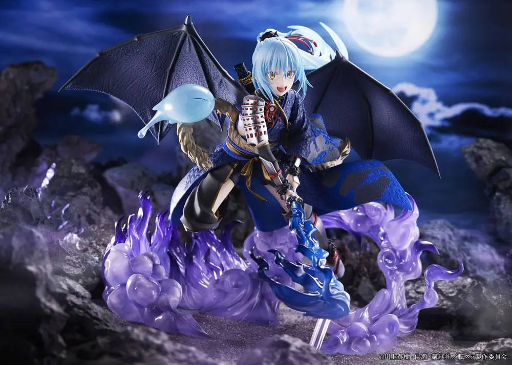 Figurină PVC That Time I Got Reincarnated as a Slime 1/7 Gyoso Rimuru Tempest 21 cm poza produsului