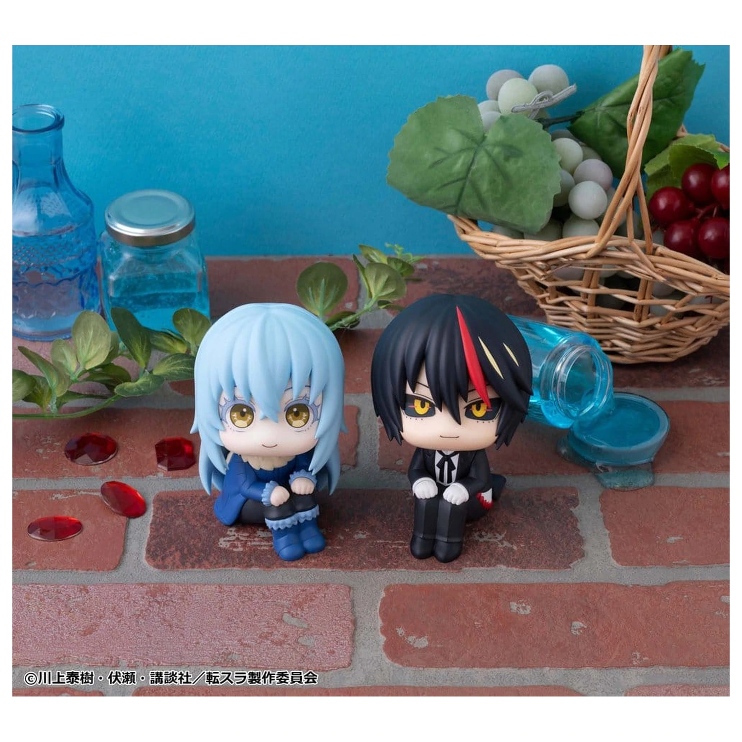 That Time I Got Reincarnated as a Slime Look Up Figurine PVC Set de 2 Rimuru Tempest & Diablo (cu cadou) 11 cm poza produsului