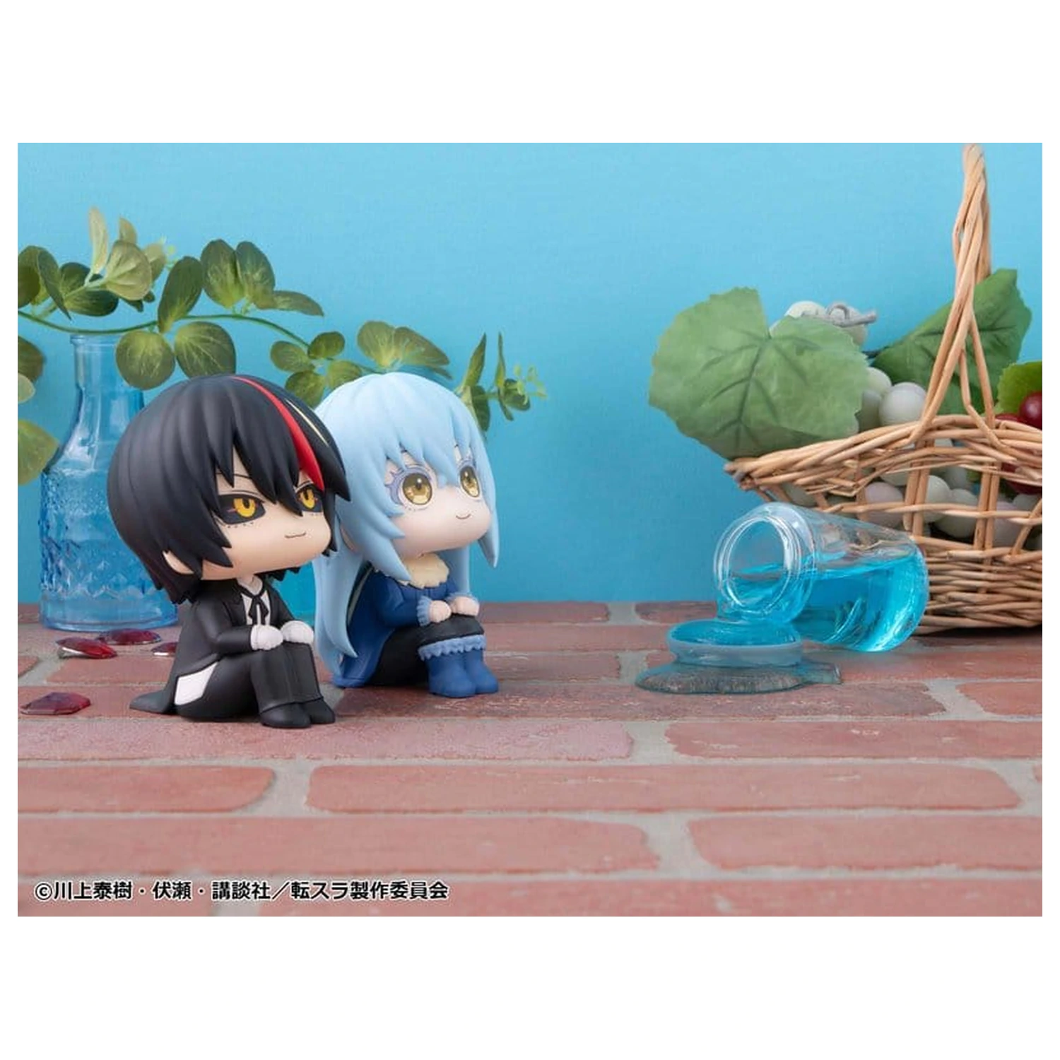 That Time I Got Reincarnated as a Slime Look Up Figurine PVC Set de 2 Rimuru Tempest & Diablo (cu cadou) 11 cm poza produsului