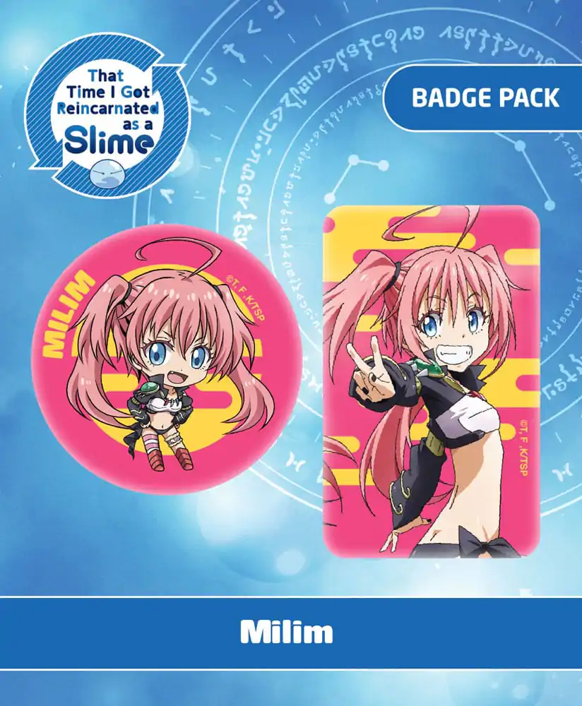 Set 2 insigne That Time I Got Reincarnated as a Slime Pin Badges Milim poza produsului