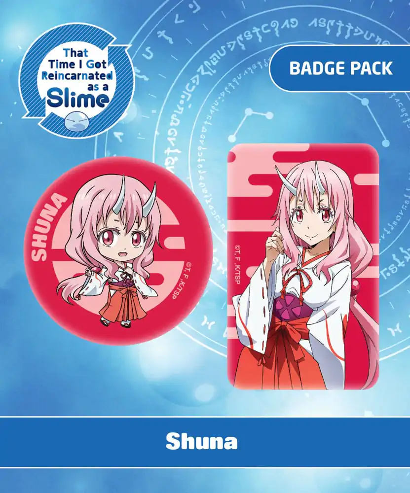 That Time I Got Reincarnated as a Slime Insigne Set de 2 Shuna poza produsului