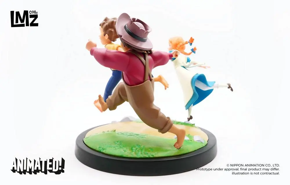 The Adventures of Tom Sawyer Animated! Statuie Tom, Huck & Becky 23 cm poza produsului