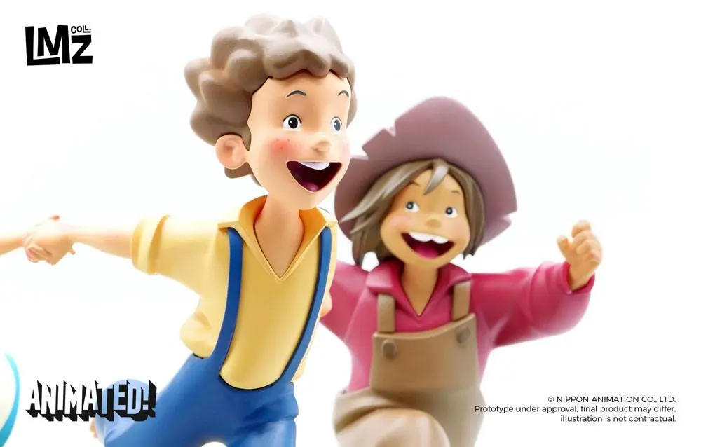 The Adventures of Tom Sawyer Animated! Statuie Tom, Huck & Becky 23 cm poza produsului