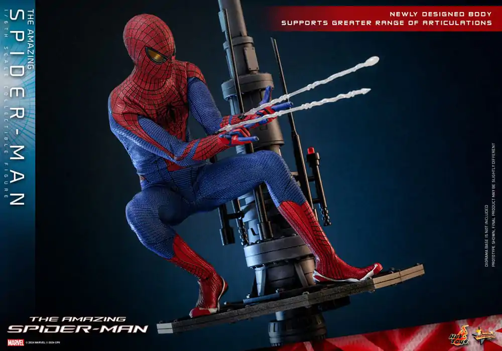 Figurină de acțiune Masterpiece The Amazing Spider-Man Movie 1/6 Spider-Man 30 cm poza produsului