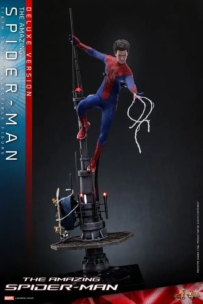 The Amazing Spider-Man Movie Masterpiece Figurină de Acțiune 1/6 Spider-Man (Deluxe Version) 30 cm poza produsului