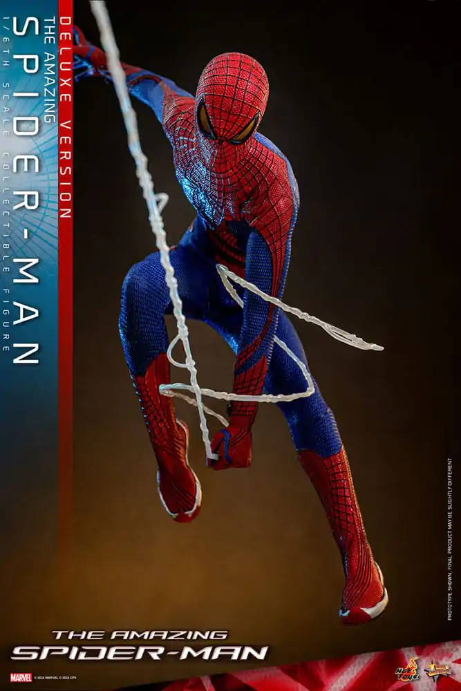 The Amazing Spider-Man Movie Masterpiece Figurină de Acțiune 1/6 Spider-Man (Deluxe Version) 30 cm poza produsului