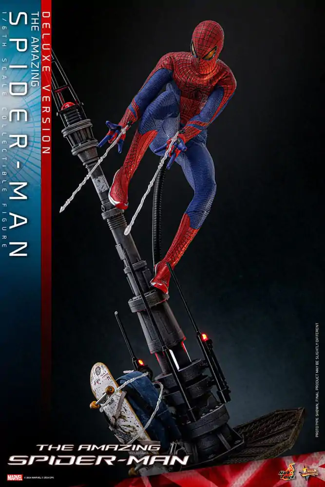 The Amazing Spider-Man Movie Masterpiece Figurină de Acțiune 1/6 Spider-Man (Deluxe Version) 30 cm poza produsului