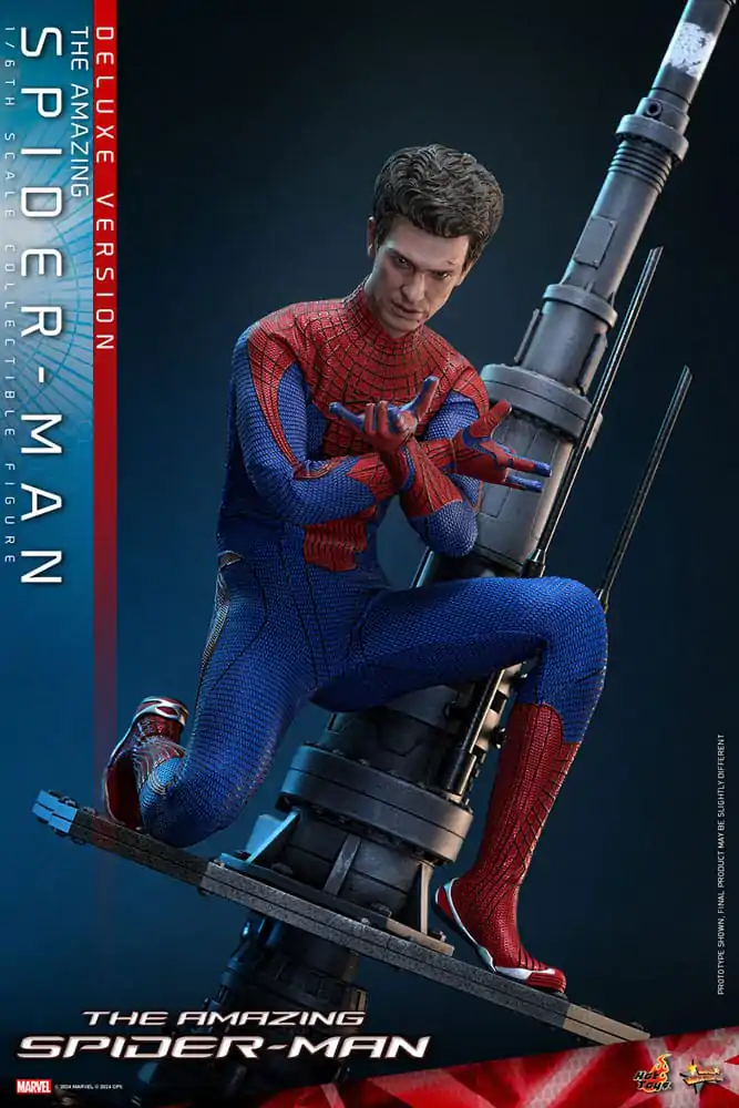 The Amazing Spider-Man Movie Masterpiece Figurină de Acțiune 1/6 Spider-Man (Deluxe Version) 30 cm poza produsului