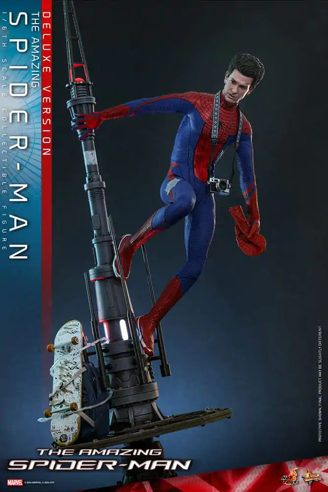 The Amazing Spider-Man Movie Masterpiece Figurină de Acțiune 1/6 Spider-Man (Deluxe Version) 30 cm poza produsului