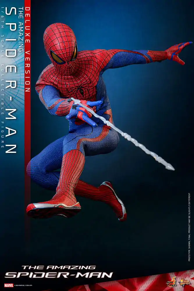 The Amazing Spider-Man Movie Masterpiece Figurină de Acțiune 1/6 Spider-Man (Deluxe Version) 30 cm poza produsului