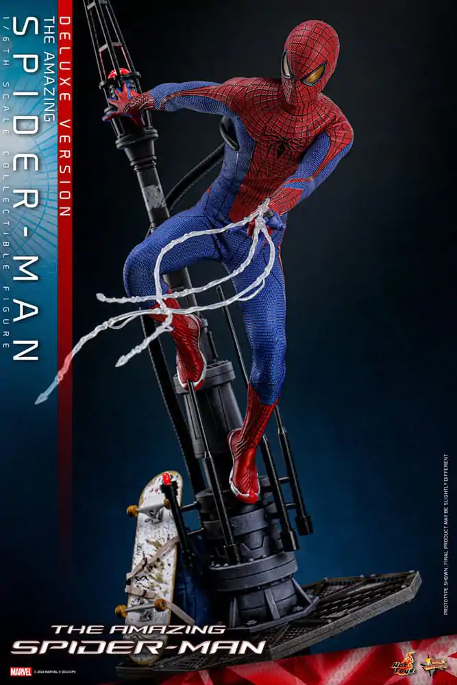 The Amazing Spider-Man Movie Masterpiece Figurină de Acțiune 1/6 Spider-Man (Deluxe Version) 30 cm poza produsului