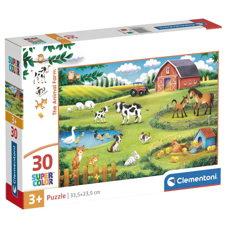 The Animal Farm puzzle 30 piese poza produsului