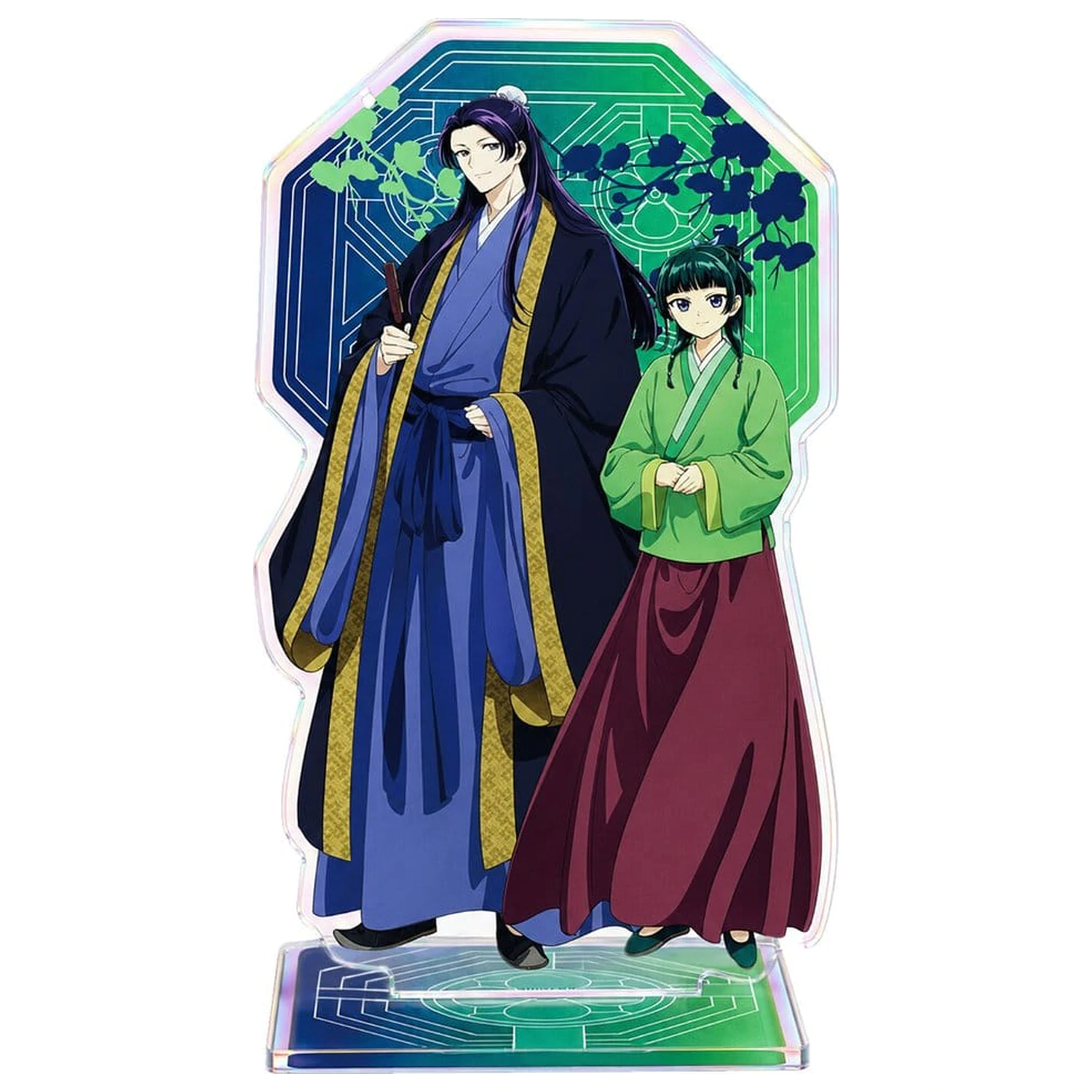 The Apothecary Diaries - Figurina din acril holografic - Maomao & Jinshi (Haine Normale) poza produsului