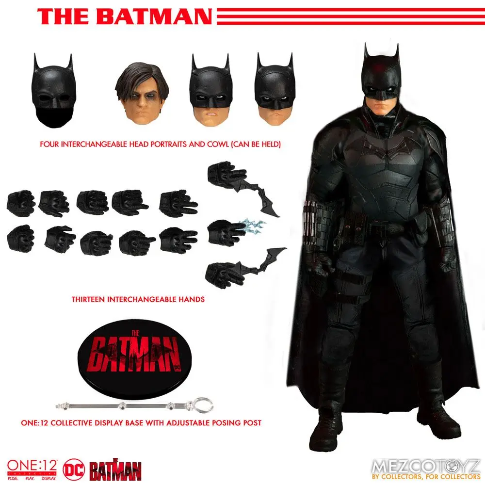 Figurină de acțiune Batman 1/12 The Batman 17 cm poza produsului