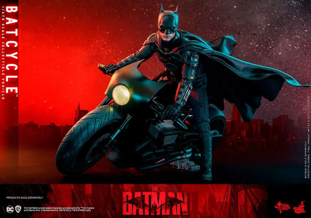 The Batman Movie Masterpiece Vehicul 1/6 Batciclu 42 cm poza produsului