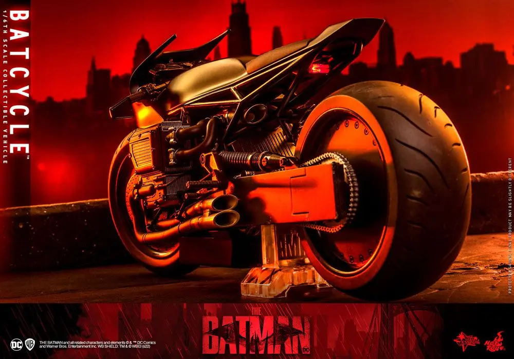 The Batman Movie Masterpiece Vehicul 1/6 Batciclu 42 cm poza produsului