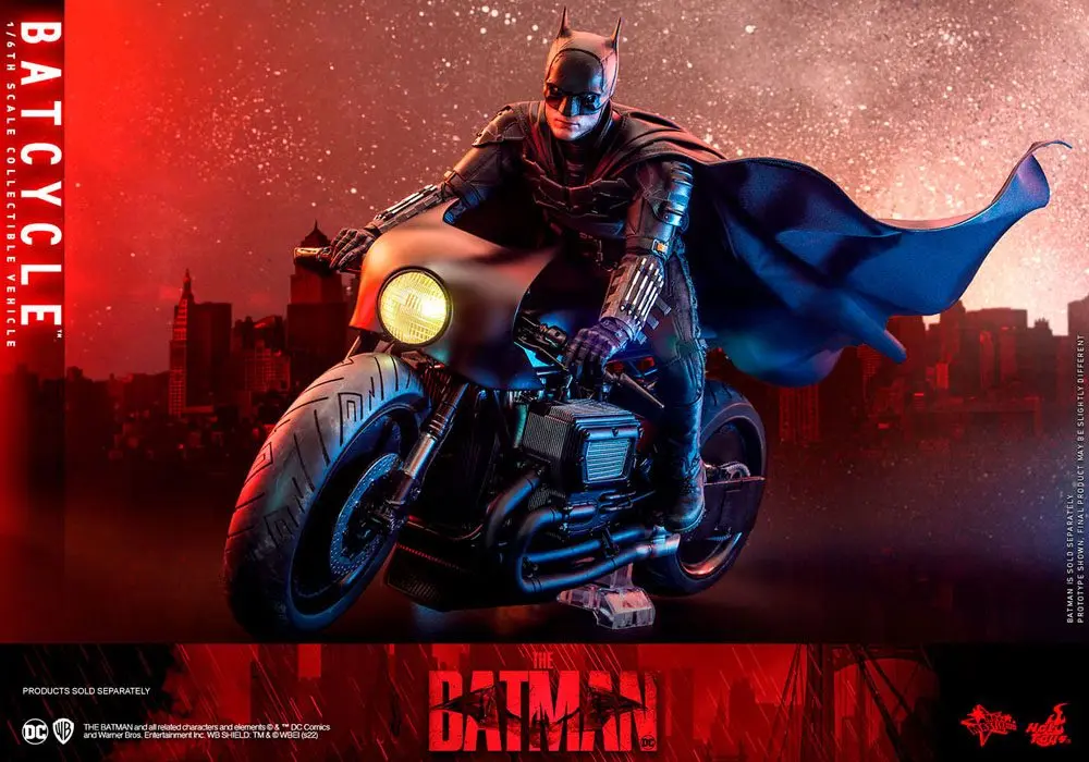 The Batman Movie Masterpiece Vehicul 1/6 Batciclu 42 cm poza produsului