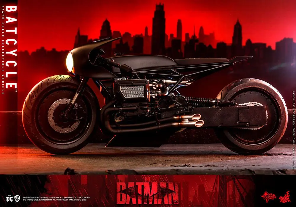 The Batman Movie Masterpiece Vehicul 1/6 Batciclu 42 cm poza produsului