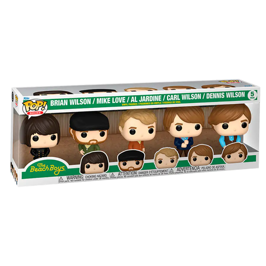 The Beach Boys Funko POP! Rocks Figurina de Vinil 5-Pack Pet Sounds 9 cm poza produsului