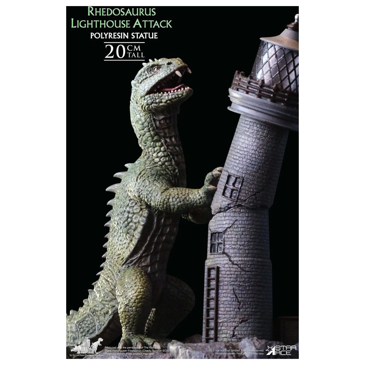 The Beast from 20,000 Fathoms Statueta din Rasina 1/8 Ray Harryhausens Rhedosaurus 20 cm poza produsului