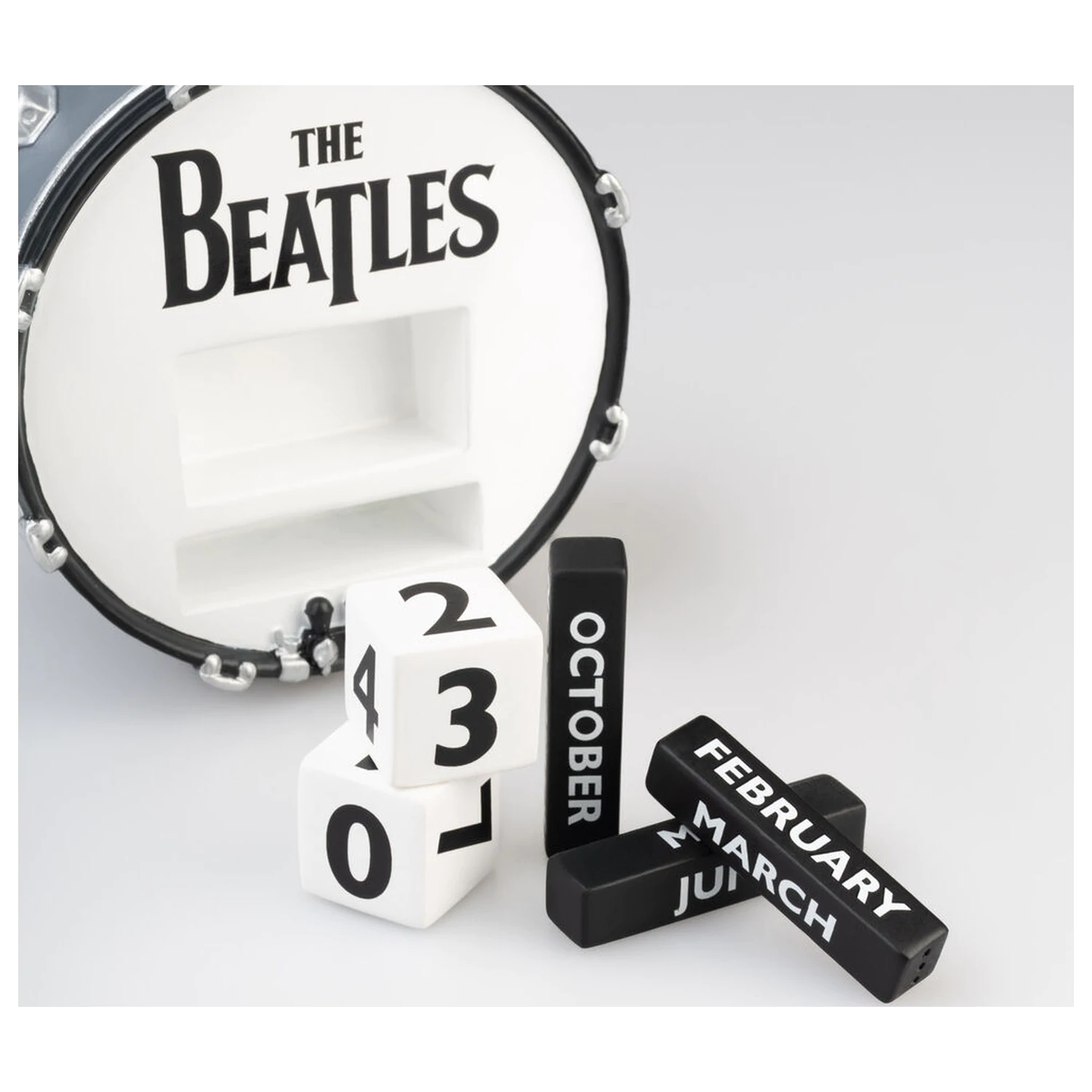 The Beatles 3D calendar perpetuu poza produsului