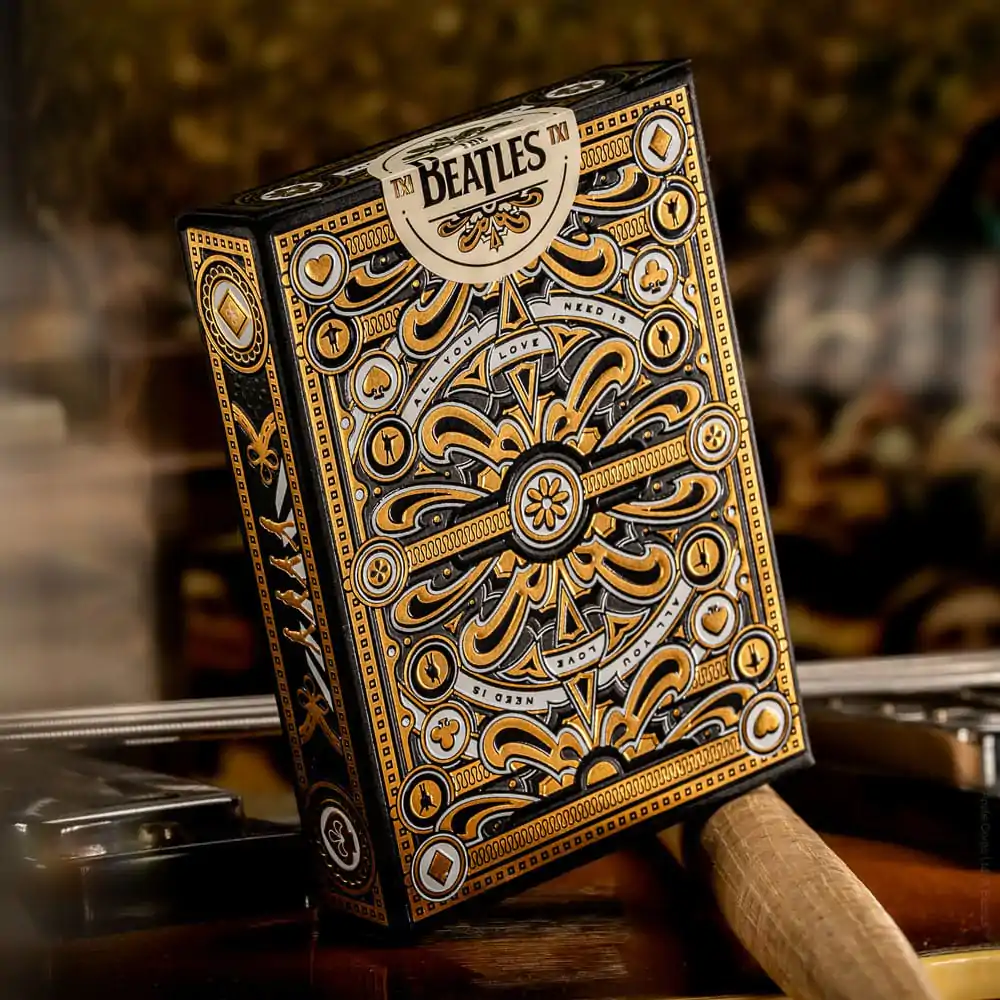Cărți de joc Beatles Black Special Edition poza produsului
