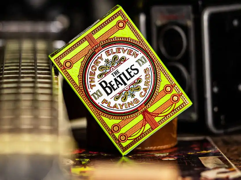 The Beatles Cărți de joc Versiunea Verde poza produsului