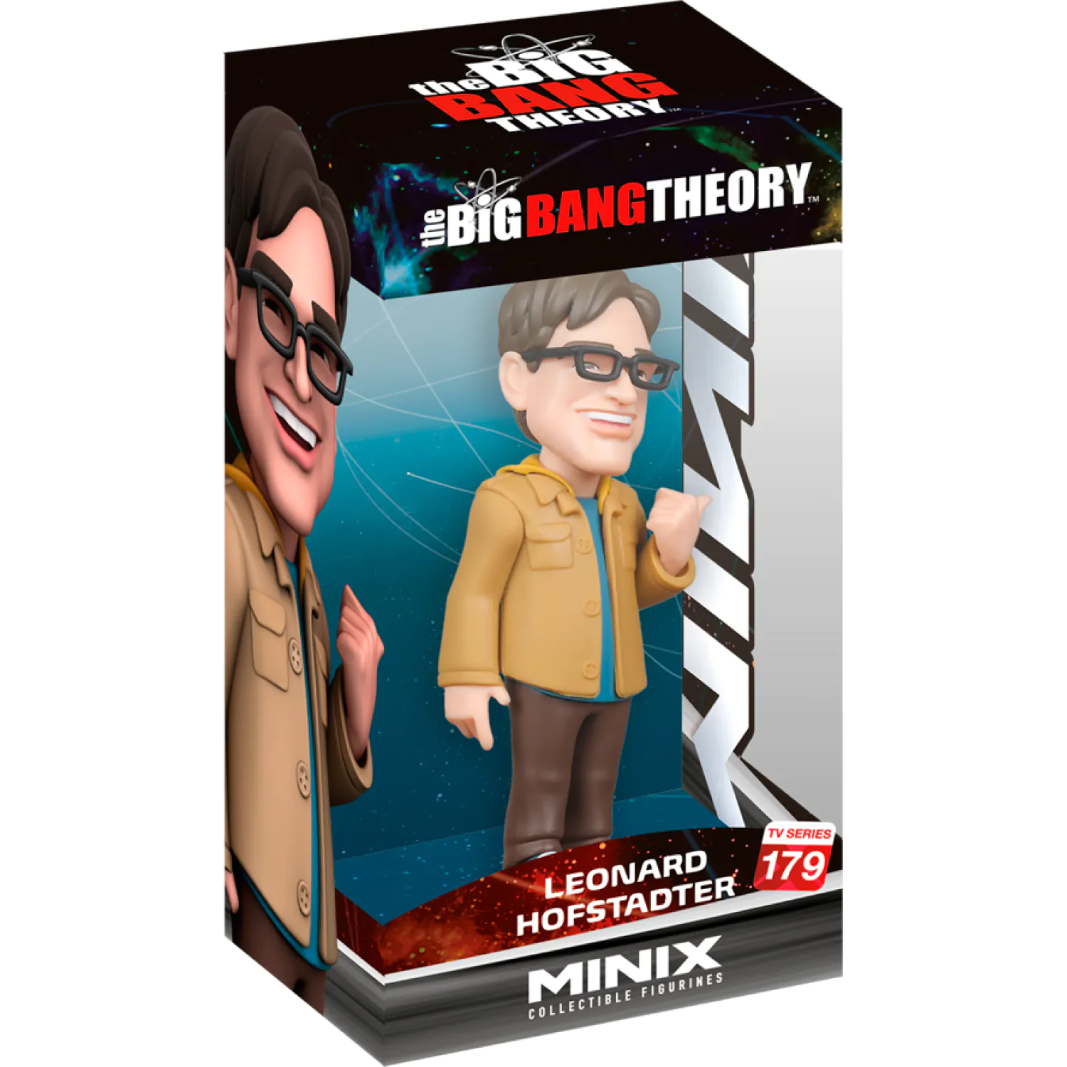 The Big Bang Theory Minix Figure Leonard Hofstadter 12 cm figurină poza produsului