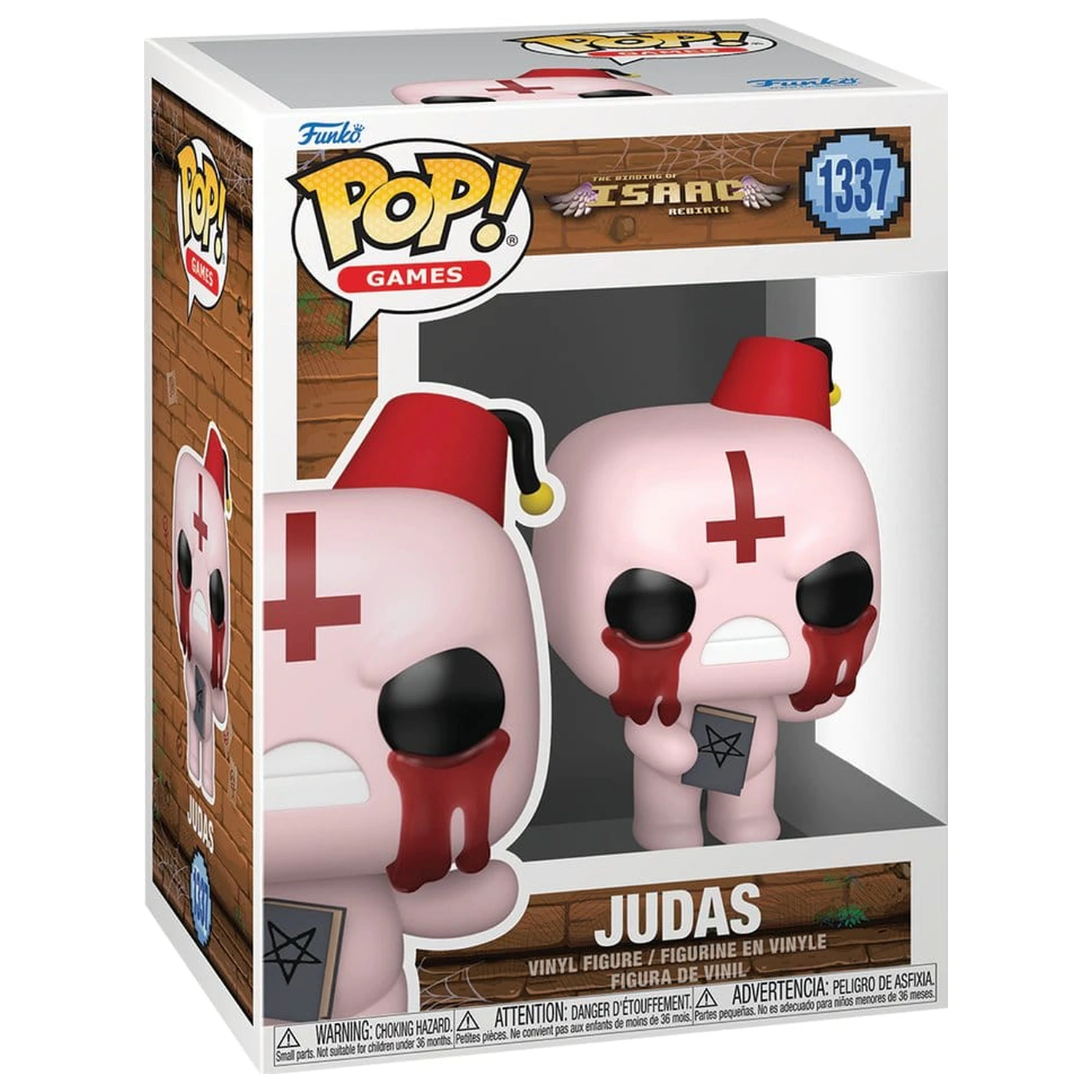 Figura din vinil The Binding of Isaac Funko POP! Games Judas 9 cm poza produsului
