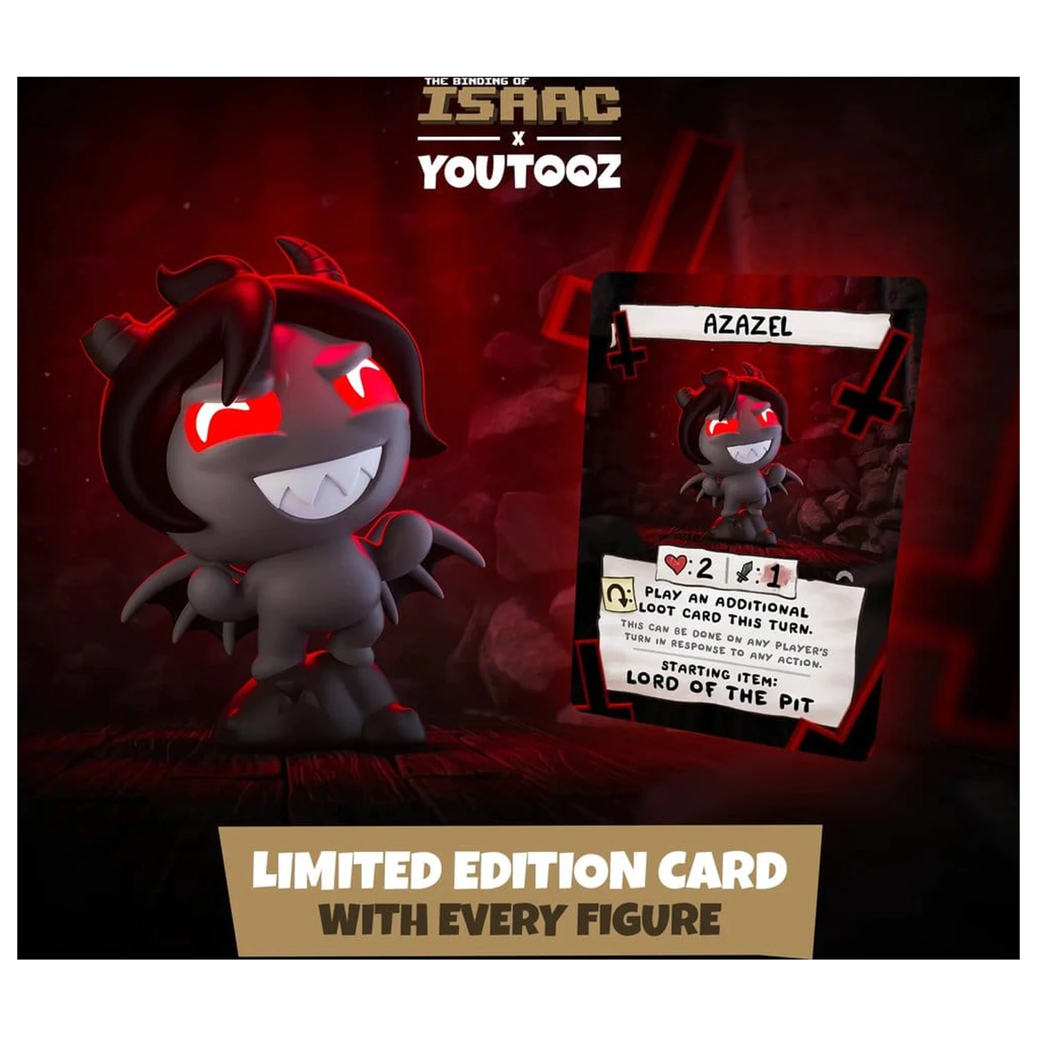 The Binding of Isaac Figurina de vinil Azazel 9 cm poza produsului