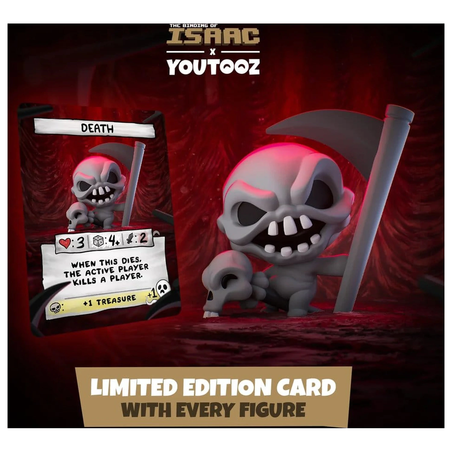 The Binding of Isaac Vinyl Figure Death 8 cm poza produsului