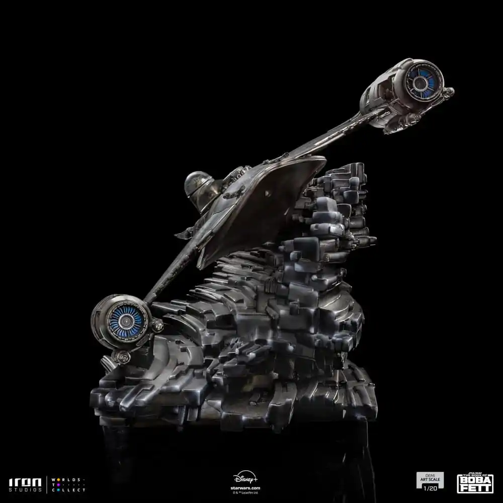 Statuie The Book of Boba Fett Demi Art Scale 1/20 Mando's N-1 Starfighter 60 cm poza produsului