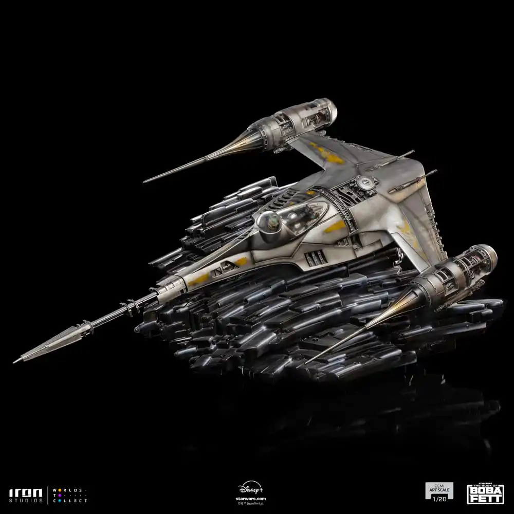 Statuie The Book of Boba Fett Demi Art Scale 1/20 Mando's N-1 Starfighter 60 cm poza produsului