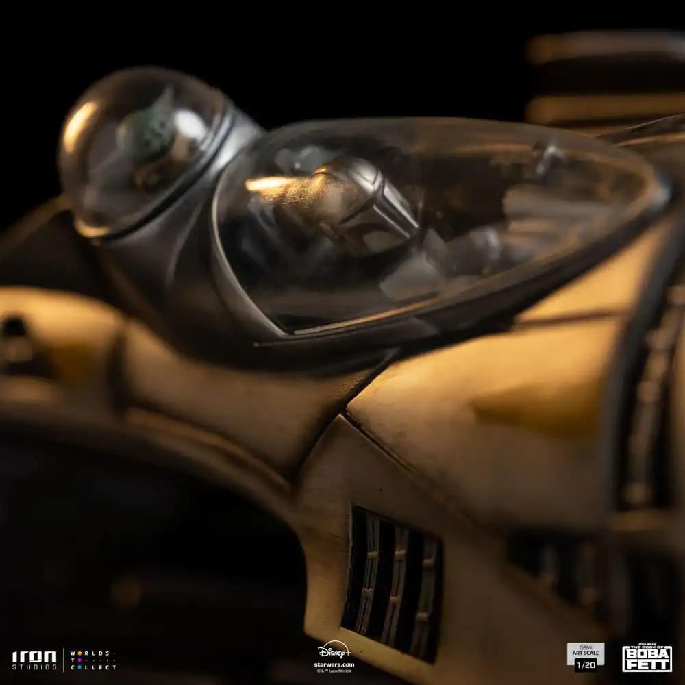 Statuie The Book of Boba Fett Demi Art Scale 1/20 Mando's N-1 Starfighter 60 cm poza produsului
