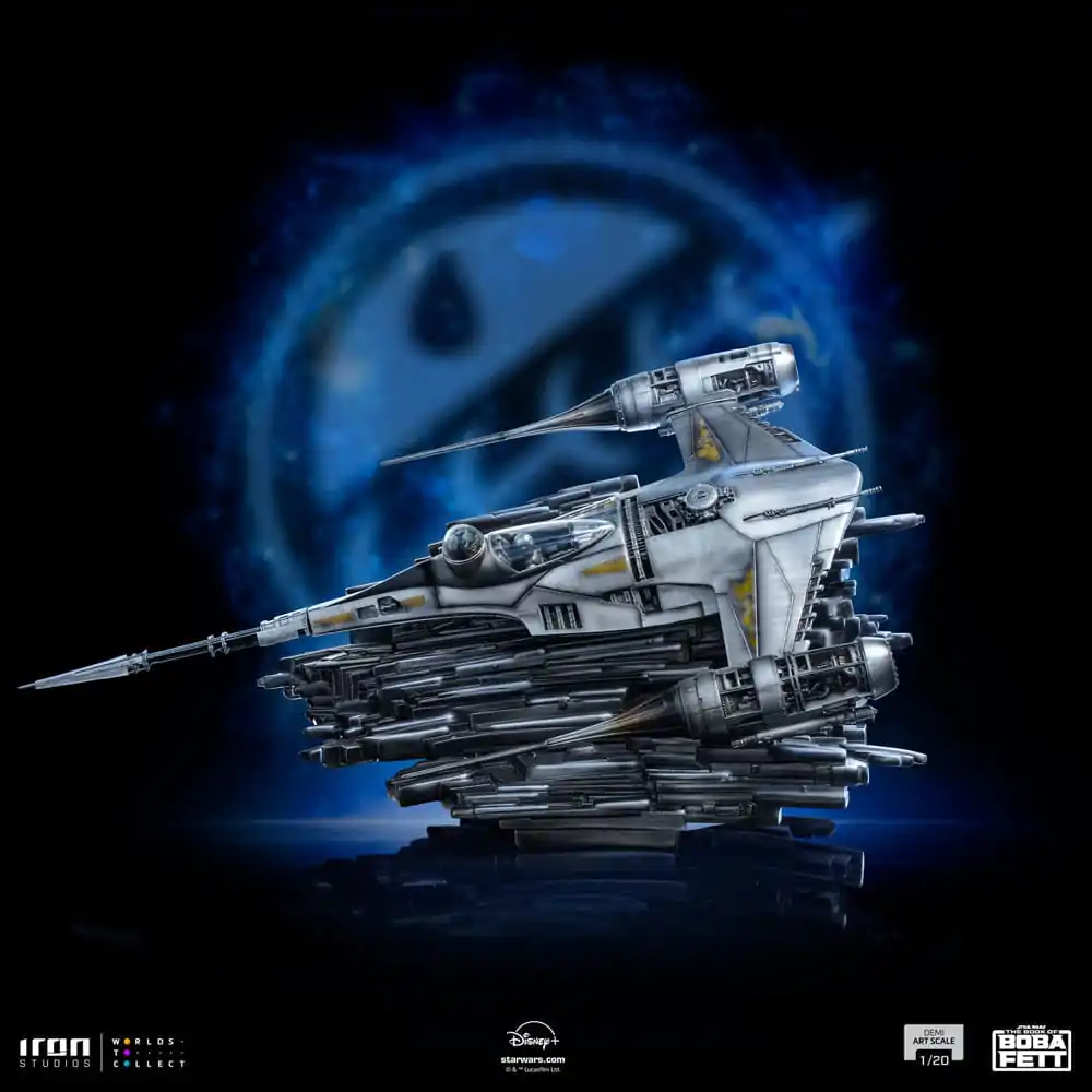 Statuie The Book of Boba Fett Demi Art Scale 1/20 Mando's N-1 Starfighter 60 cm poza produsului